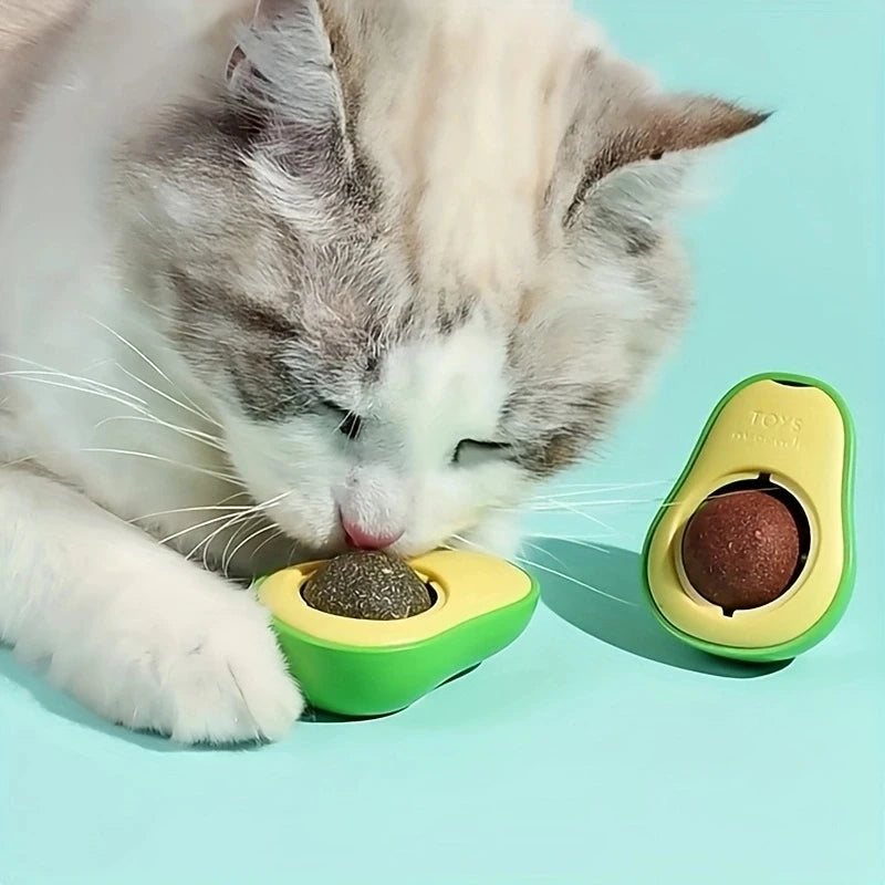 AvocadoLick - Edible Catnip Wall Ball!