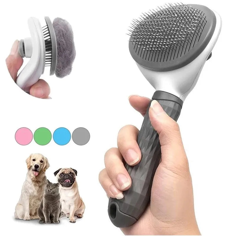 FurFresh Self-Cleaning Comb