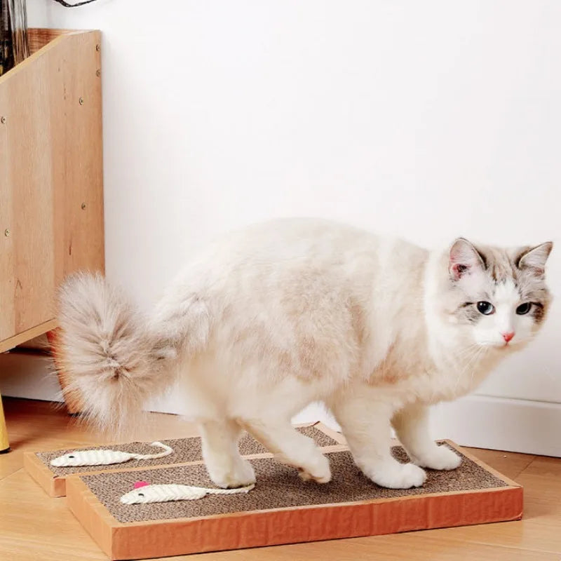 PawGuard - Trimmable Self-Adhesive Cat Scratch Mat & Furniture Protector