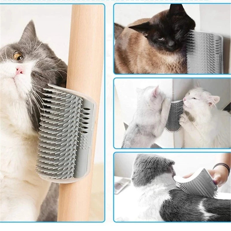 MeowEase Self-Brush Corner