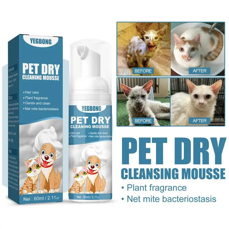 Waterless Cat Shampoo No Rinse