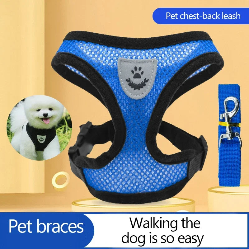 Cat Harness Vest and Leash Set