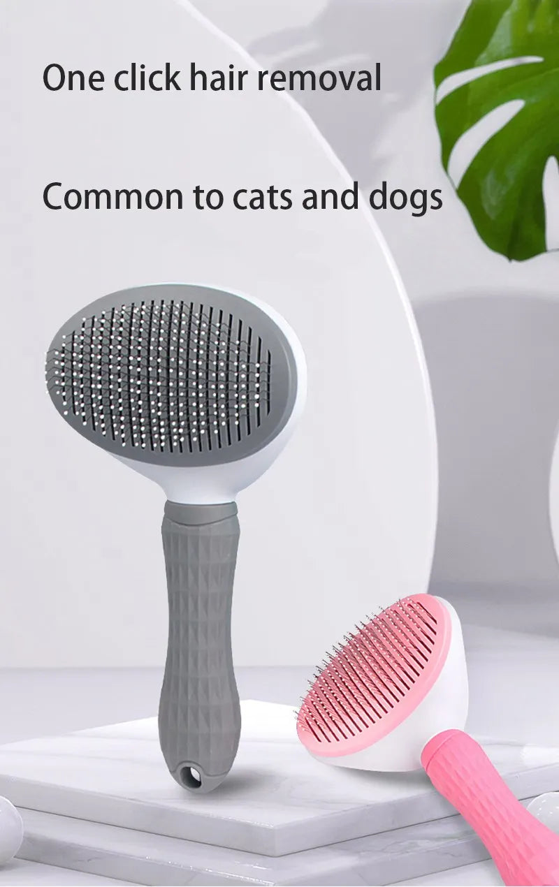 FurEase - Pet Grooming Brush & Hair Remover for Dogs, Cats, and Puppies