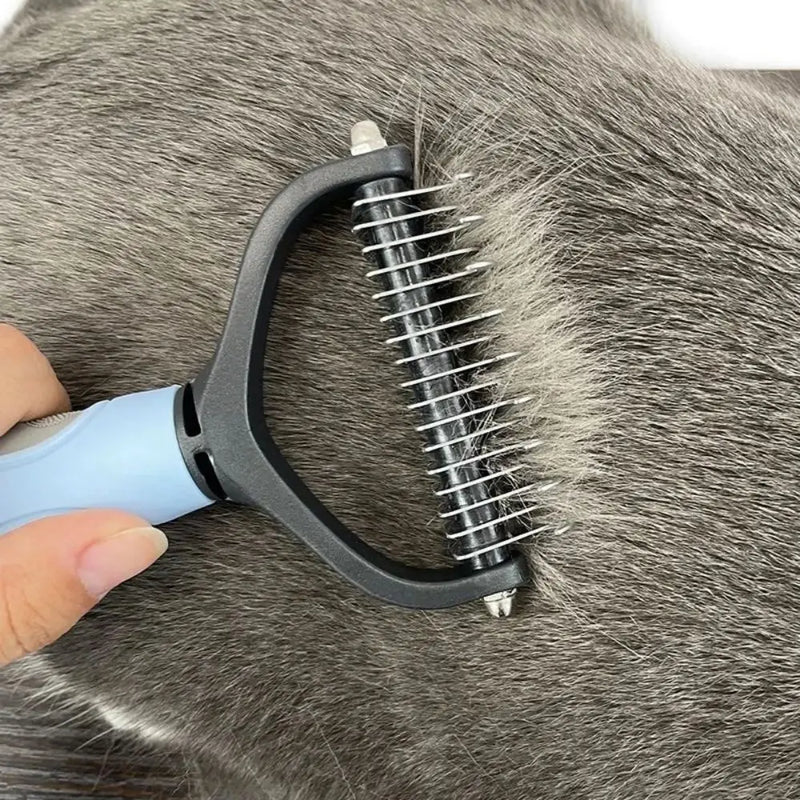 FurMaster - Pet Hair Removal & Dematting Comb for Dogs and Cats