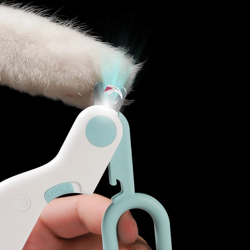 GlowTrim - LED Light Cat & Dog Nail Clipper.