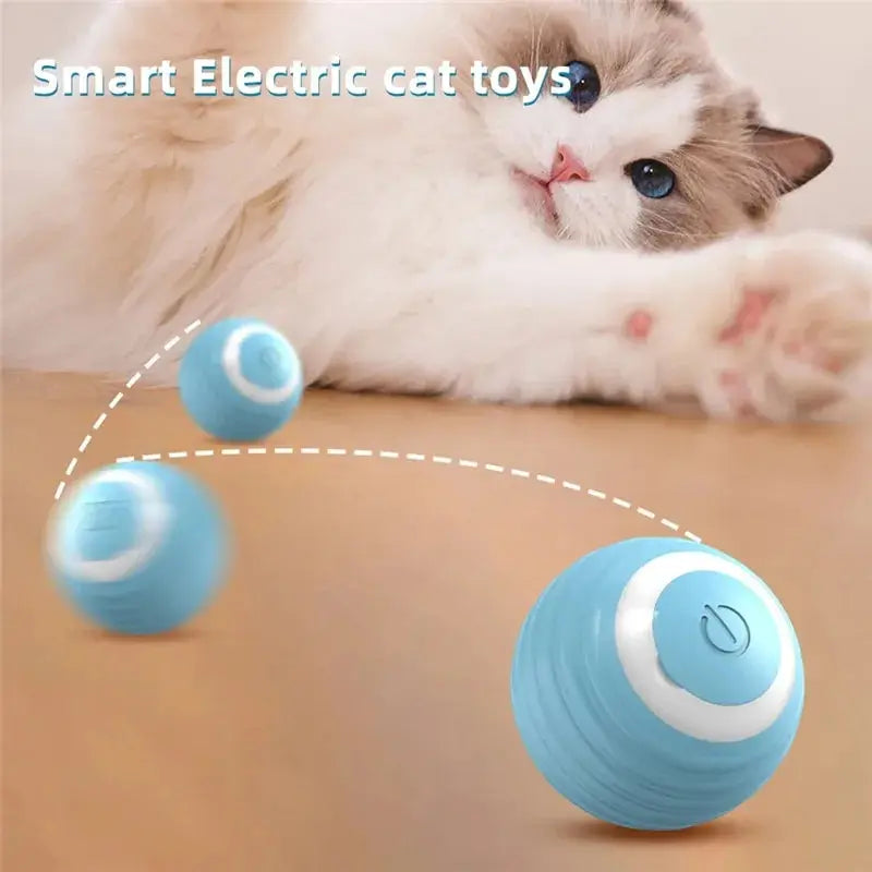 PurrRoll - Interactive Self-Moving Electric Cat Ball Toy