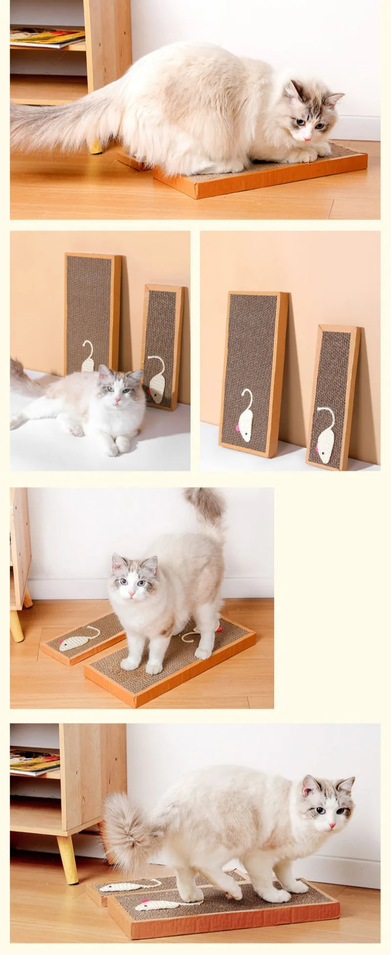 PawGuard - Trimmable Self-Adhesive Cat Scratch Mat & Furniture Protector