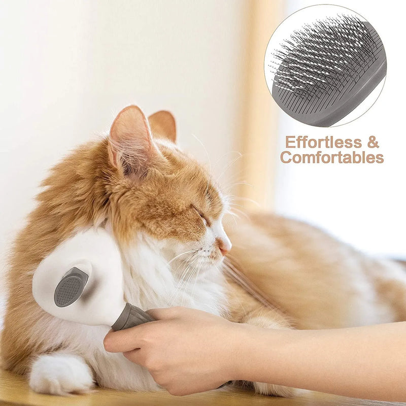 FurFresh Self-Cleaning Comb