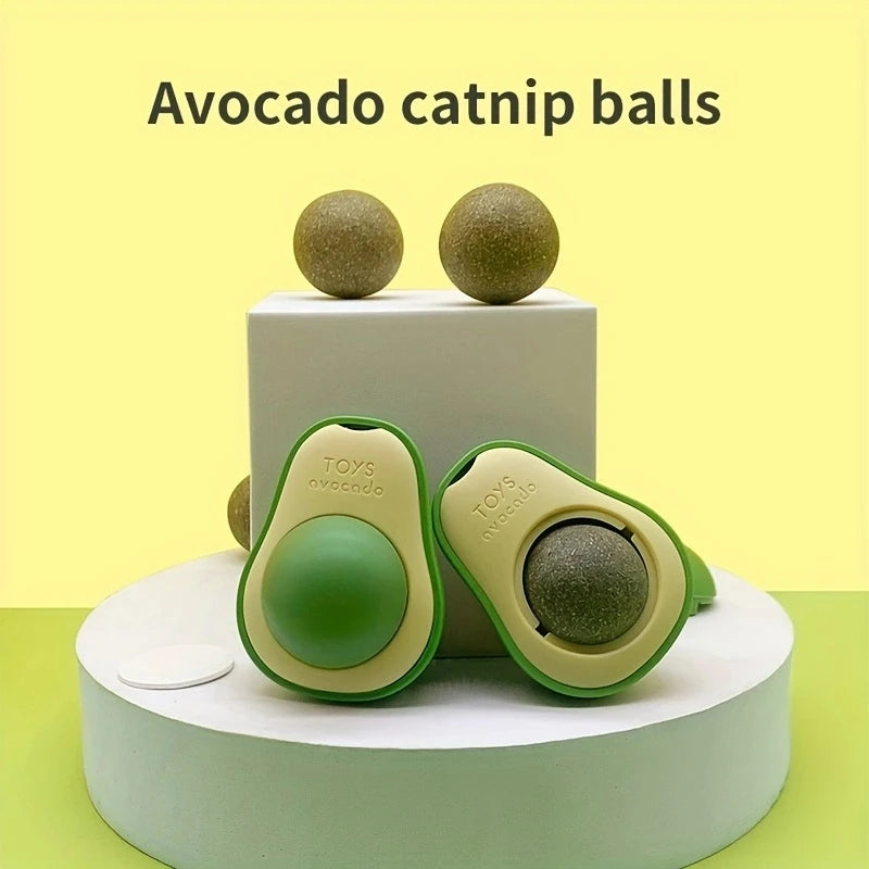 AvocadoLick - Edible Catnip Wall Ball!