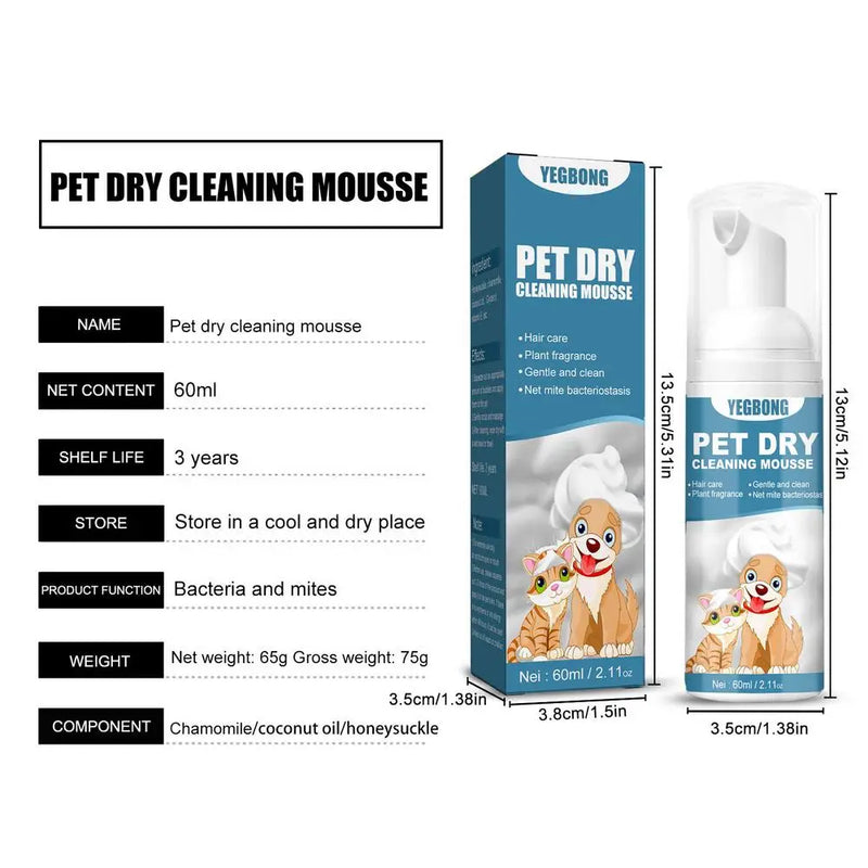 Waterless Cat Shampoo No Rinse