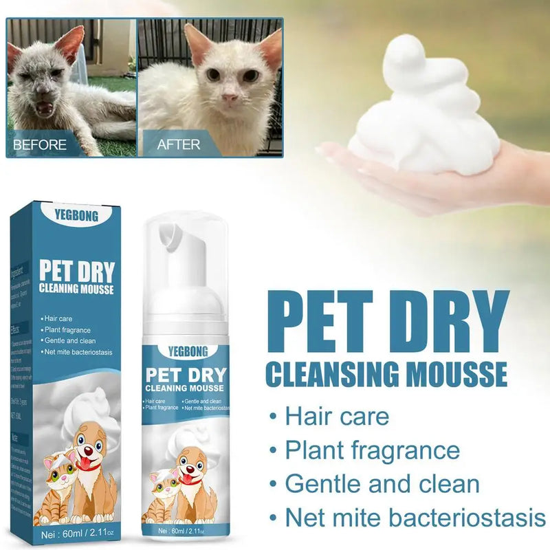 Waterless Cat Shampoo No Rinse