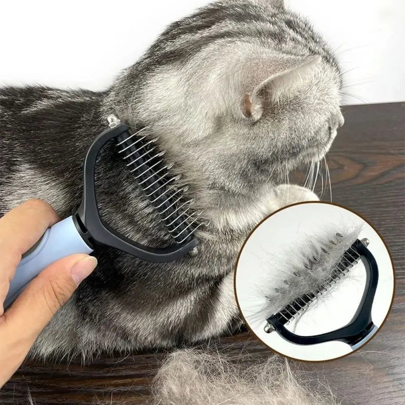 FurMaster - Pet Hair Removal & Dematting Comb for Dogs and Cats