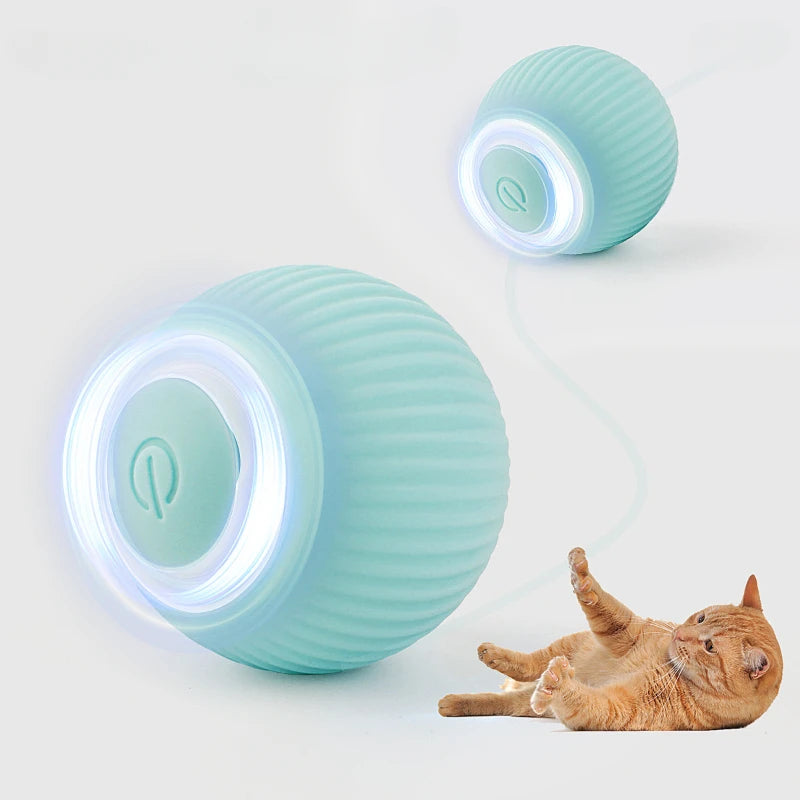 PurrRoll - Interactive Self-Moving Electric Cat Ball Toy