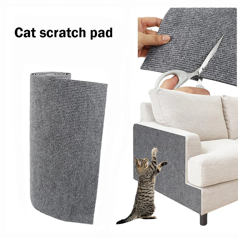 PawGuard - Trimmable Self-Adhesive Cat Scratch Mat & Furniture Protector