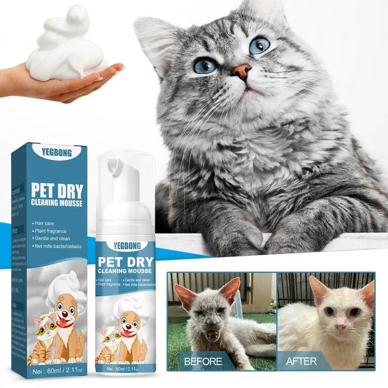 Waterless Cat Shampoo No Rinse