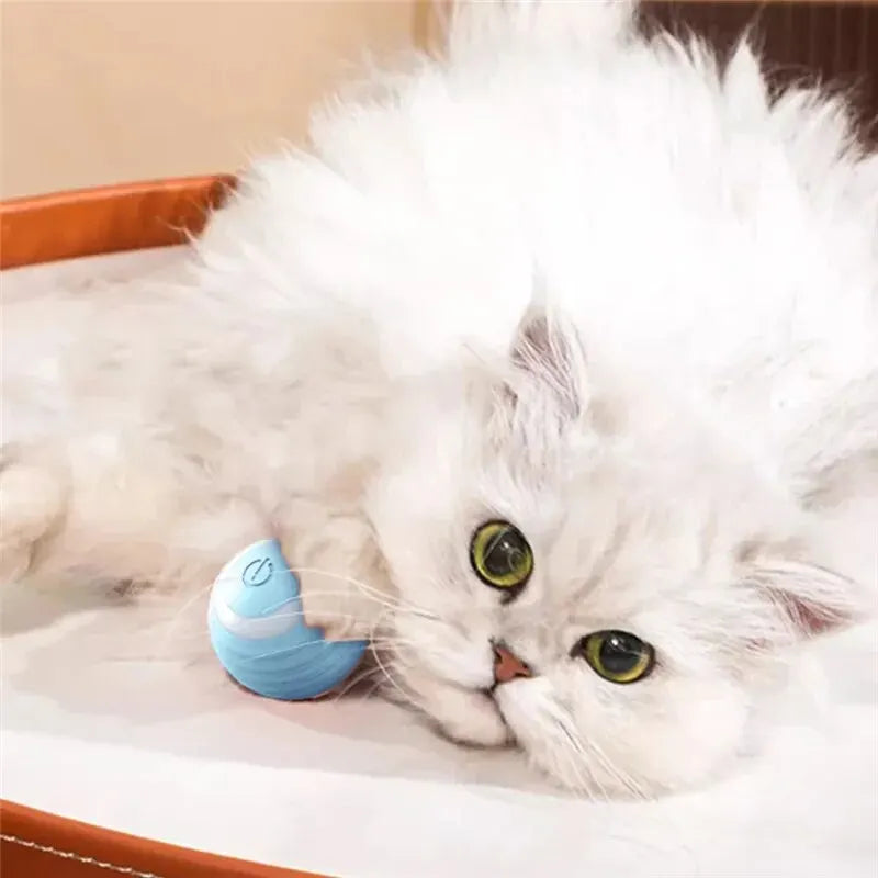 PurrRoll - Interactive Self-Moving Electric Cat Ball Toy