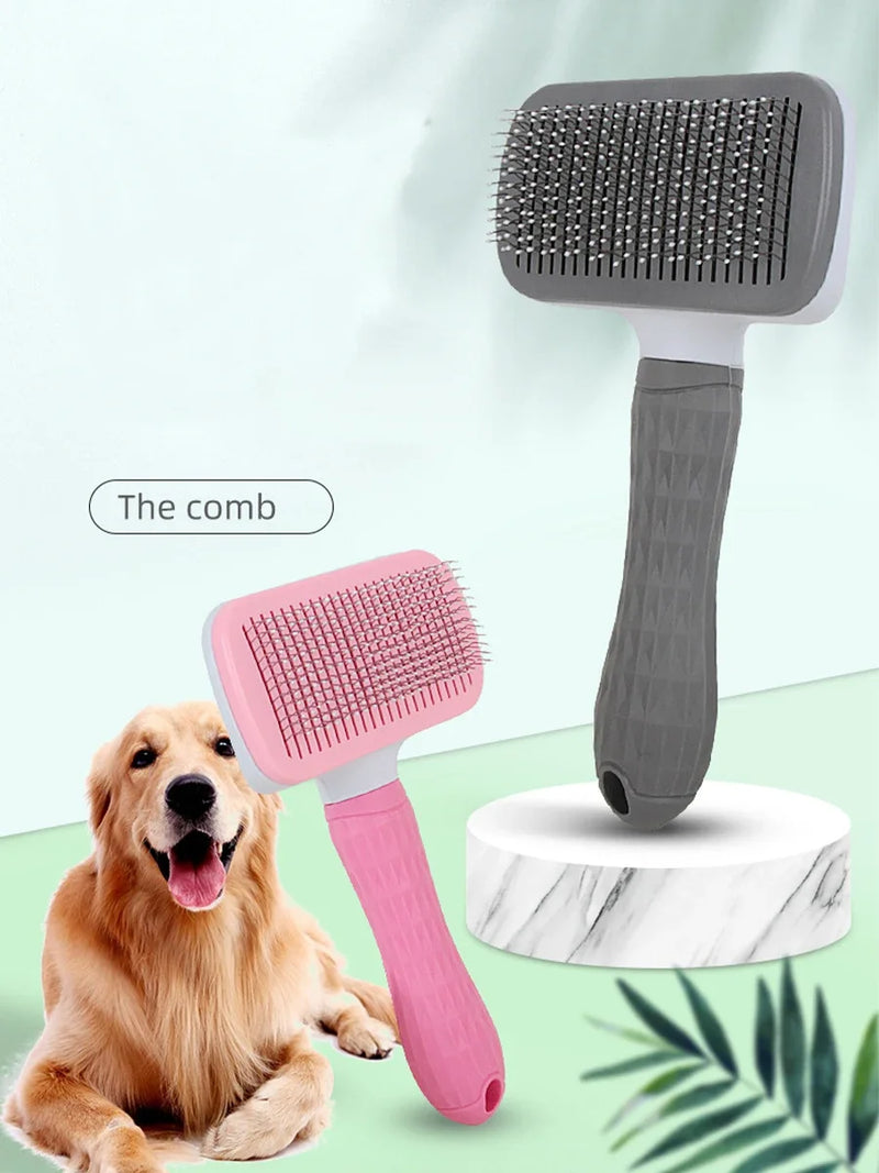 FurCare - Stainless Steel Pet Grooming Brush for Dogs and Cats