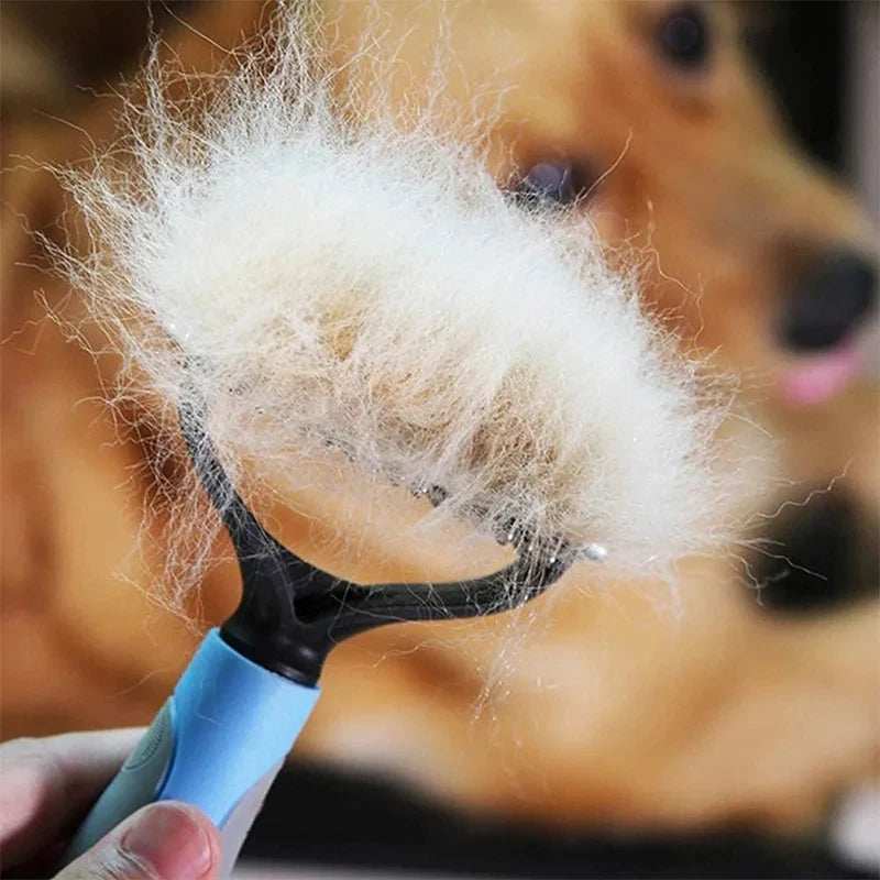 FurMaster - Pet Hair Removal & Dematting Comb for Dogs and Cats