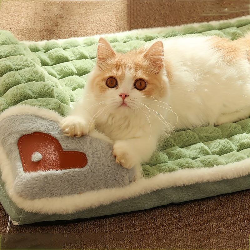 Purrfect Retreat - Cozy Wool Felt Cat Tunnel Nest | Ultimate Comfort & Relaxation