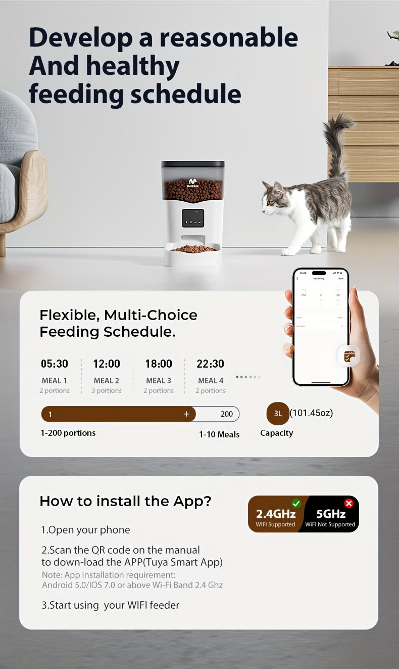 IMIPAW Smart Pet Feeder